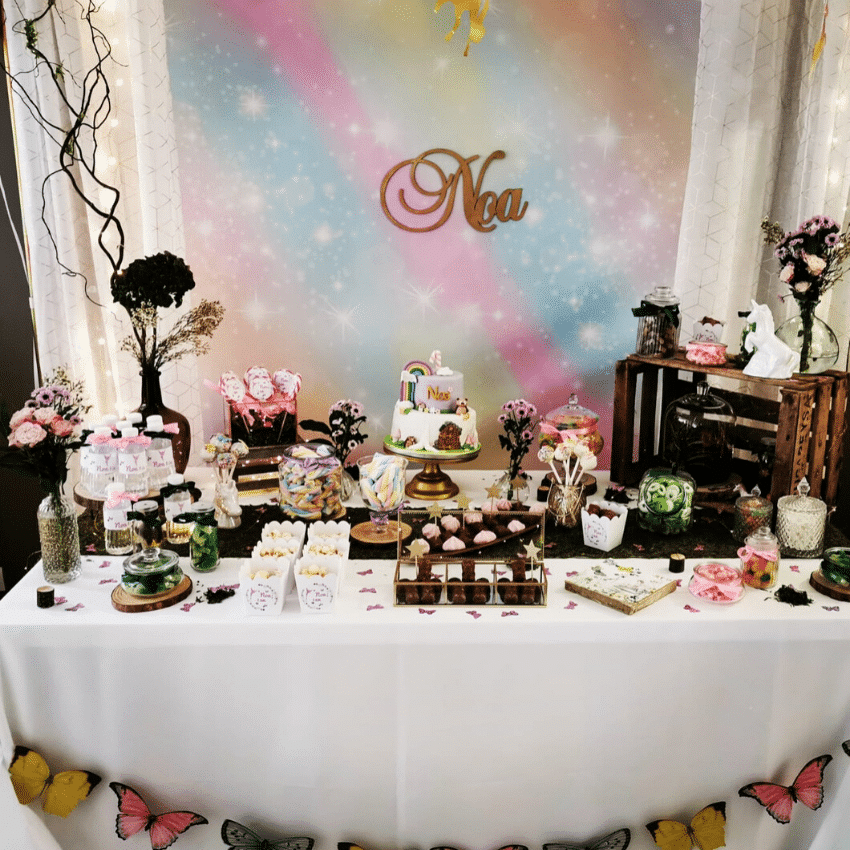 decoration table fete anniversaire