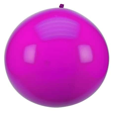 ballon géant fushia fête crealoca