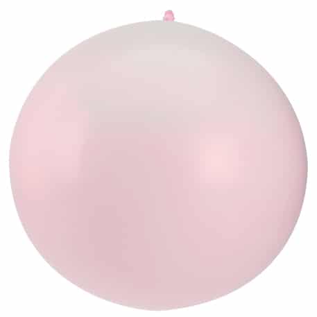 Ballon géant Rose poudré - Crealoca