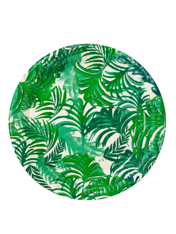 Assiettes forêt tropicale