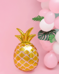 ballon ananas doré