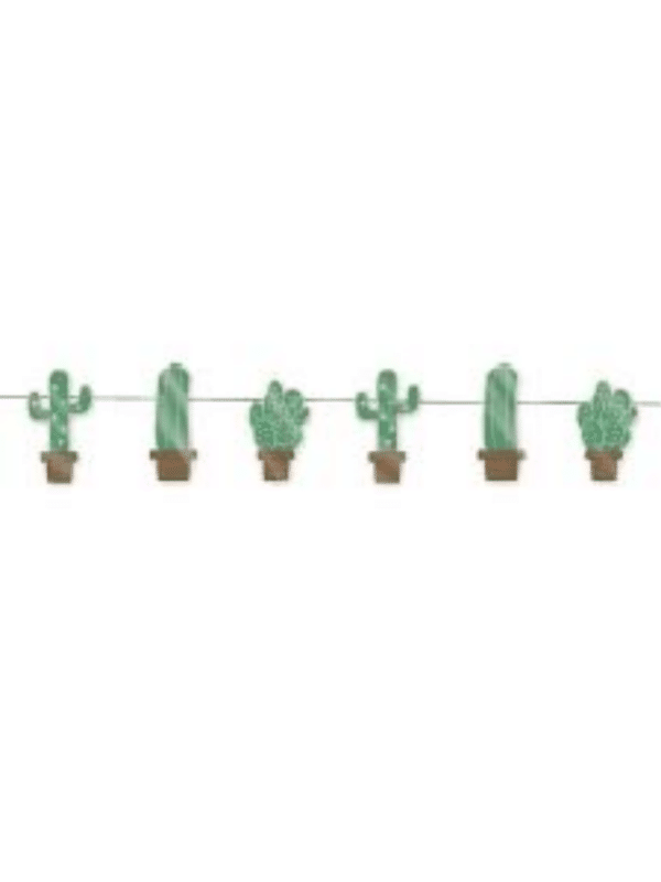 guirlande cactus déco fête