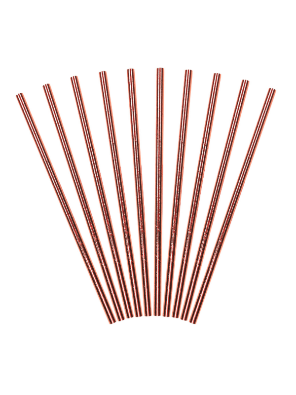 pailles rose gold