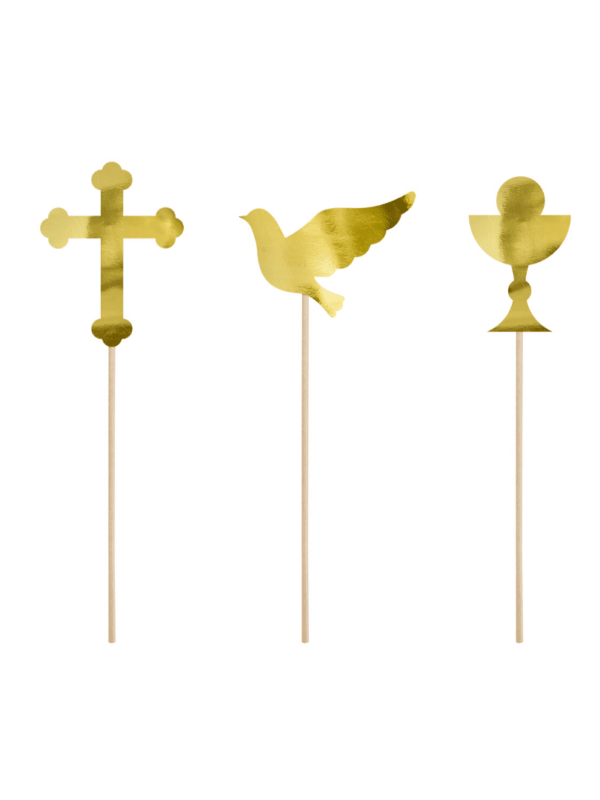 cake toppers baptême