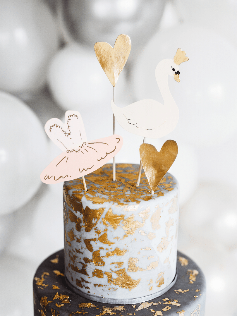 cake toppers cygne