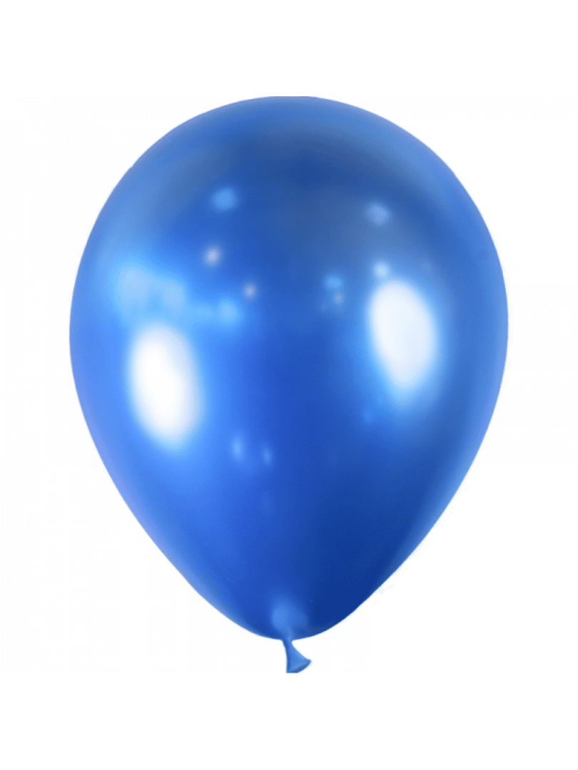 Ballon bleu brillant x1 - Crealoca Décorations de fêtes tendances