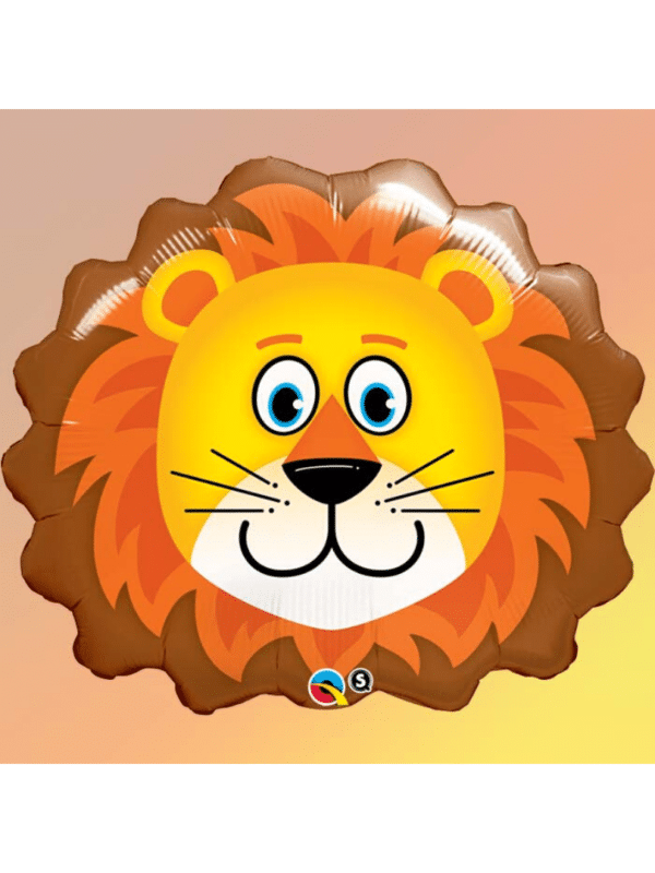 ballon tête de lion