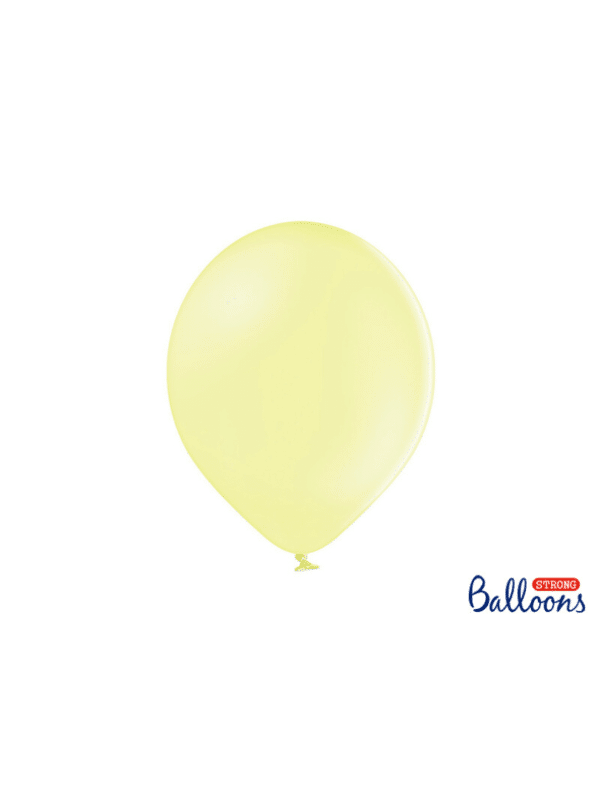 ballon jaune pastel