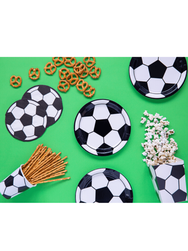 football assiettes gobelets ballon