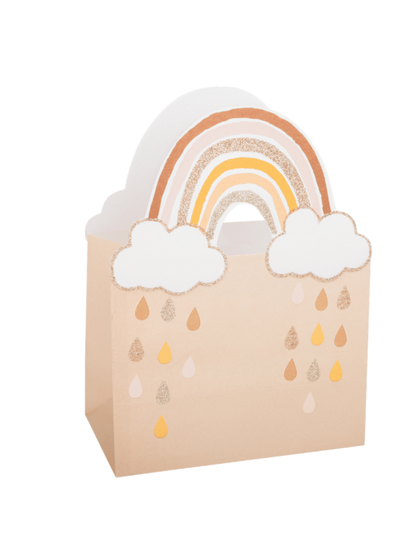 sacs cadeaux rainbow décoration invités