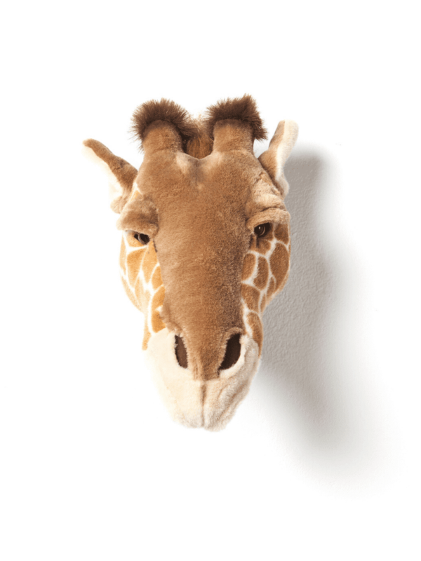 trophée tête de girafe ruby animal à suspendre déco murale chambre enfant