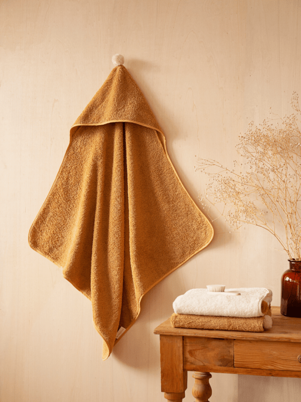 cape de bain bébé nobodinoz cadeau naissance coton bio europe