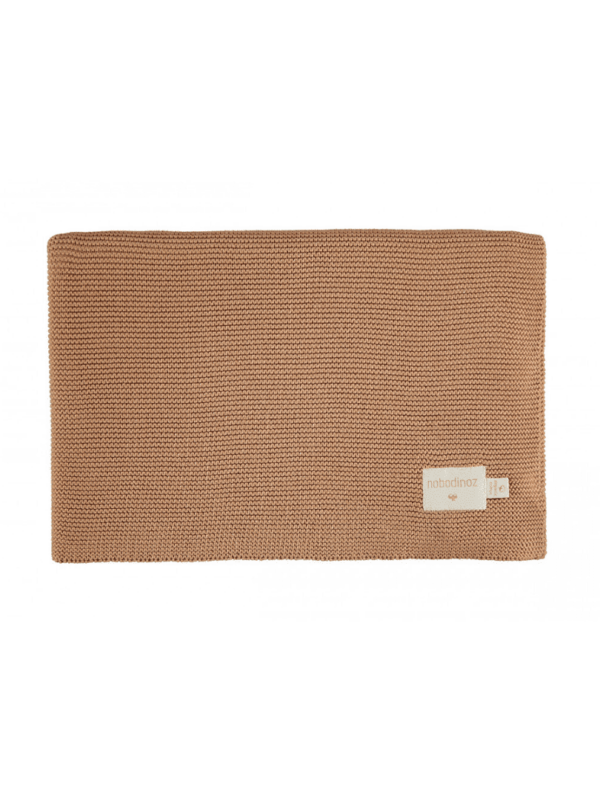 couverture so natural tricot biscuit naissance coton bio bébé