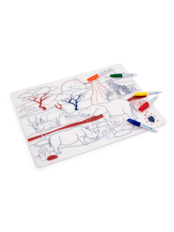 kit silicone savane enfant cadeau original