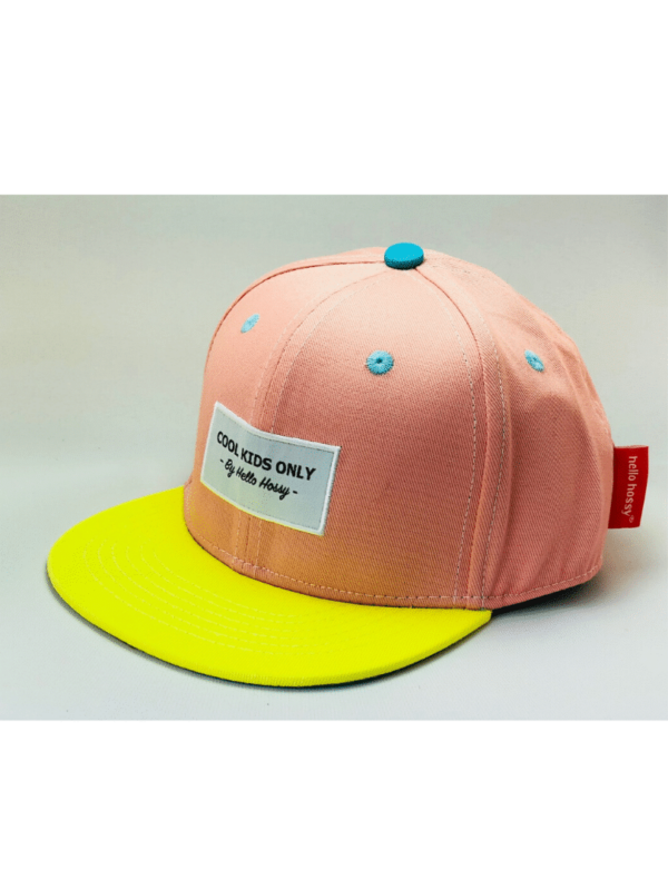 casquette enfant pink hello hossy