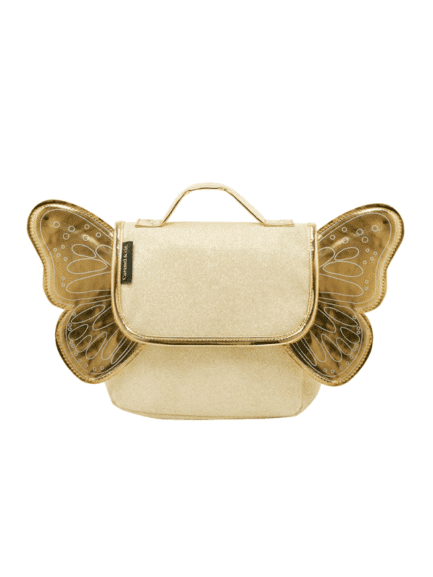 Sac papillon or paillette maternelle fille caramel & cie