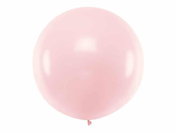 ballon géant rose pastel 1m Jumbo