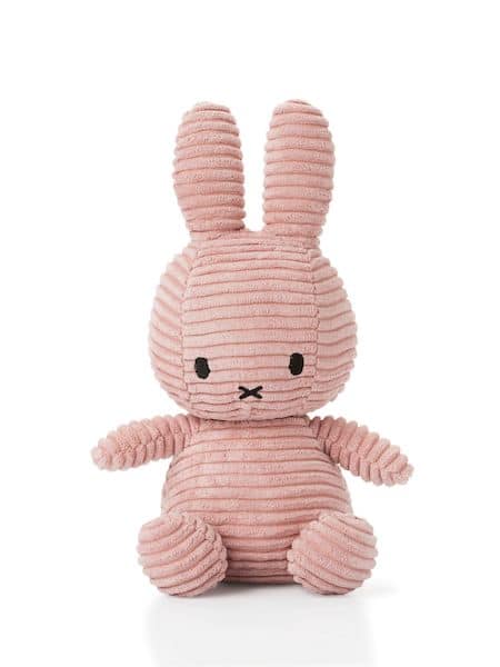 lapin doudou peluche miffy rose cadeau naissance 24 cm