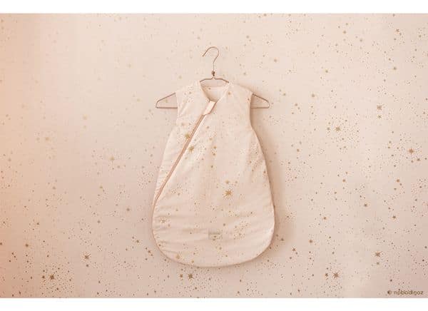 Gigoteuse mi saison Gold stella / Dream Pink Nobodinoz cadeau naissance utile