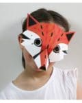 Kit loisir créatIf - 4 masques animaux de la Forêt pirouette cacahouete carton recyclé