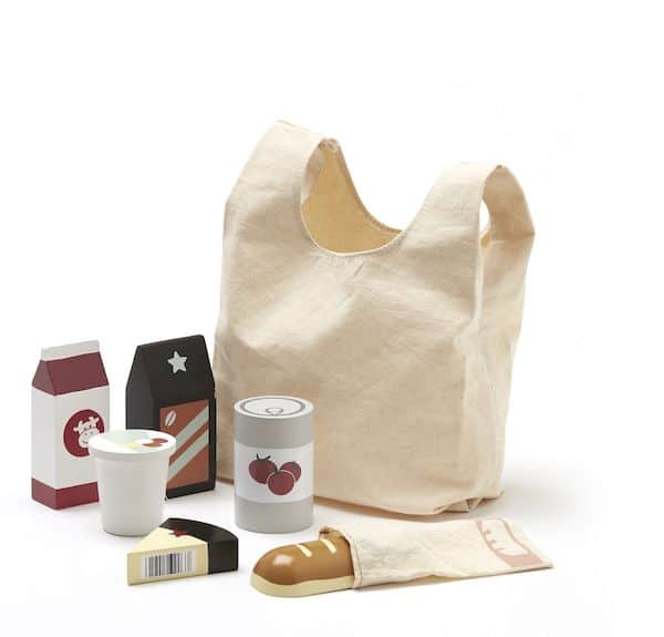 Sac + Provisions - Kids concept jouet enfant cuisine bois