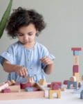 Blocs de construction en bois Pure & Nature - Little Dutch jouet en bois 1 2 ans cadeau noel