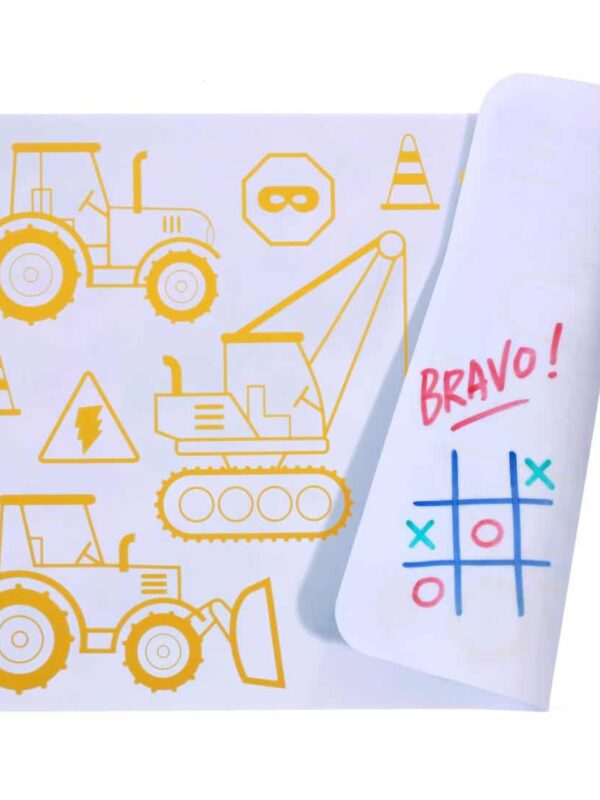 Mini kit à colorier silicone Construction réversible activité créative coloriage à l infini super petit