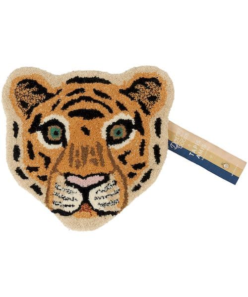tapis tête de tigre doing goods décoration chambre enfant animal