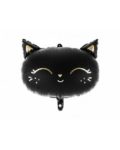 Ballon Chat noir 48x36cm
