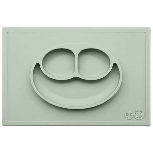 happy mat set de table assiette antidérapante silicone cadeau naissance bébé enfant premier repas