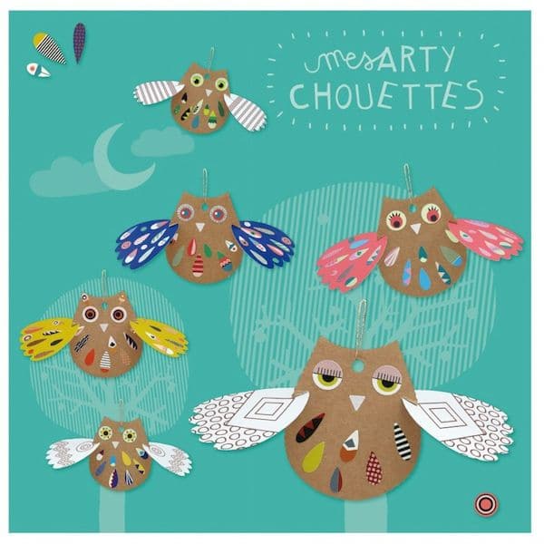 pirouette cacahouète kit loisir créatif mes chouettes fabrication française papier recyclé certifié fsc