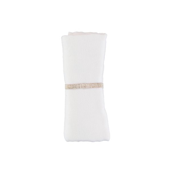 Lange Baby Love - White - Nobodinoz blanc idée cadeau de naissance tendance