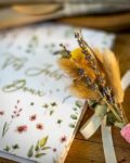 Mini bouquet de fleurs sechées colette 17 cm - Arty fêtes factory décoration champêtre bohème mariage