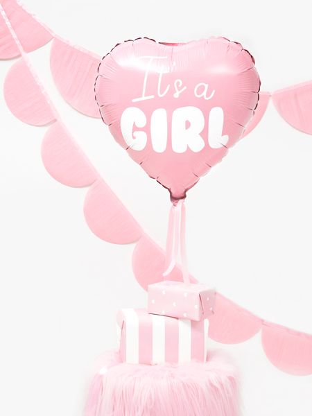ballon "It's a Girl" baby shower gender reveal baby shower décoration de fête hélium fille