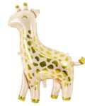 ballon girafe hélium décoration fête anniversaire jungle safari animaux