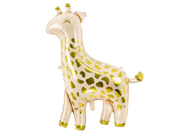 ballon girafe hélium décoration fête anniversaire jungle safari animaux