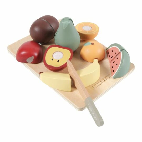 Fruits à découper en bois - Little Dutch jouet en bois dinette cuisine enfant