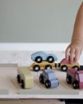 véhicules en bois circuit train jouet en bois cadeau enfant little dutch