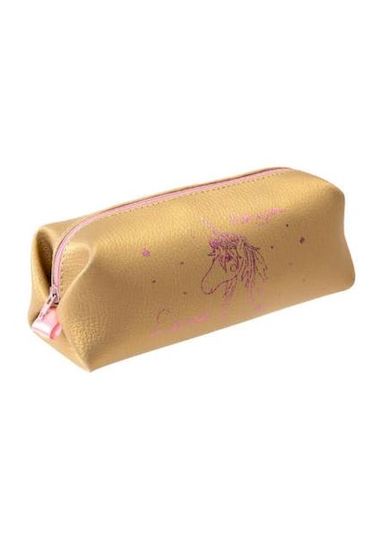 Trousse vide dorée Licorne - Rosajou maquillage enfant