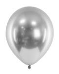 Ballon Argent Brillant - 30 cm