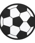Serviettes ballon de Football x20 - 13,5 cm