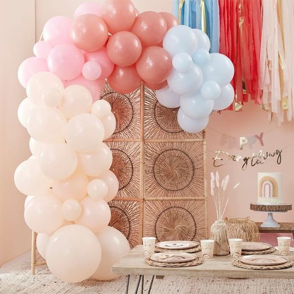 Kit pour guirlande de ballons Rainbow - Ginger Ray