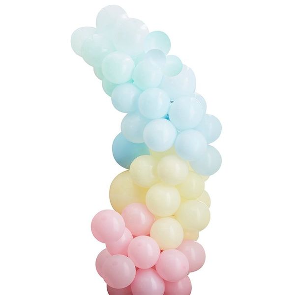 Kit pour guirlande de ballons multicolore Pastel - Ginger Ray