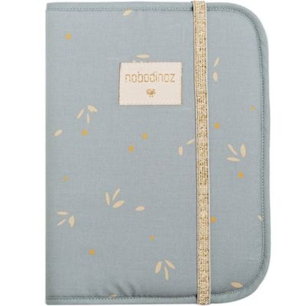 Protège carnet Poema Willow Soft Blue - Nobodinoz