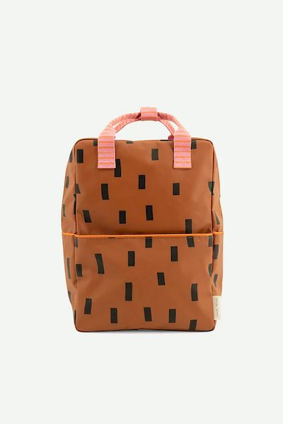 Grand Sac à Dos Sprinkles Special Edition Syrup Brown Bubbly Pink Carrot Orange Sticky Lemon accessoire école promenade tendance