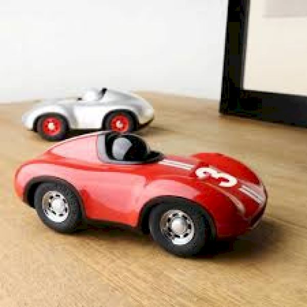 Voiture Speedy Le Mans Rouge Playforever voiture miniature idée cadeau