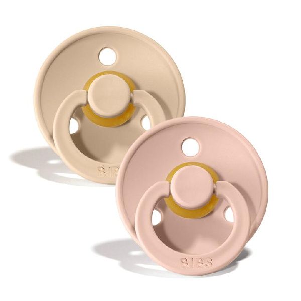 Pack 2 tétines Vanille/Rose