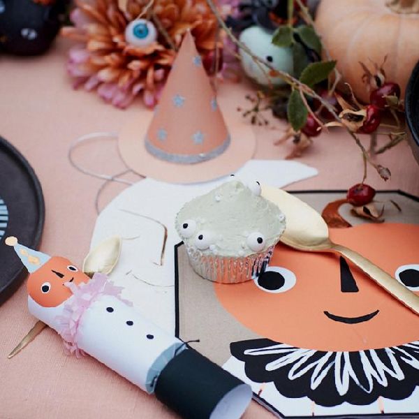 Assiettes Halloween vintage meri meri