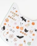 carnet de stickers chat halloween meri meri