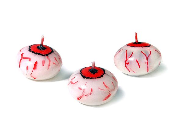 bougies flottantes oeil 4cm